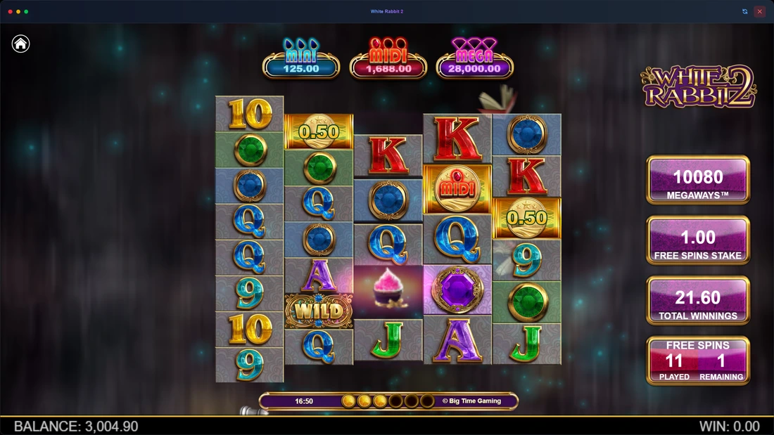 White Rabbit 2 Free Spins